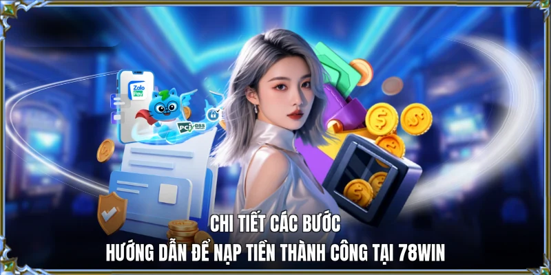 Chi tiết các bước hướng dẫn để nạp tiền thành công tại 78WIN