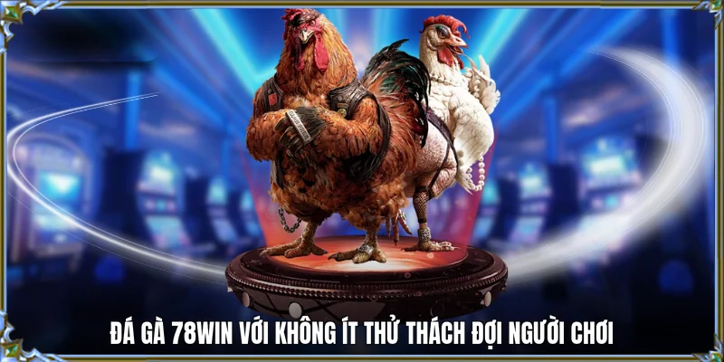 Đá gà 78WIN với không ít thử thách đợi người chơi
